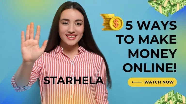 Register Starhela now and Start Making Money Online